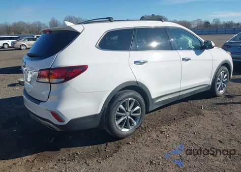 2017 Hyundai Santa Fe Se из США, поврежденный, VIN KM8SN4HF3HU246308